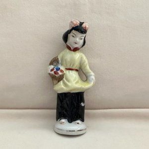 Vintage Little Porcelain Girl Figurine